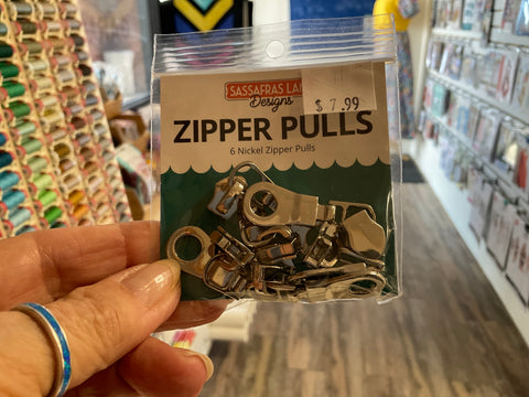 Sassafras Lane zipper pulls