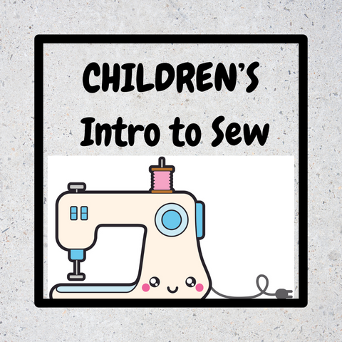 Children's Intro to Sew