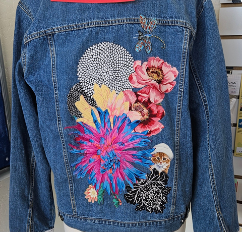 Up-cycled Jean Jacket Nov 13 10am-3pm