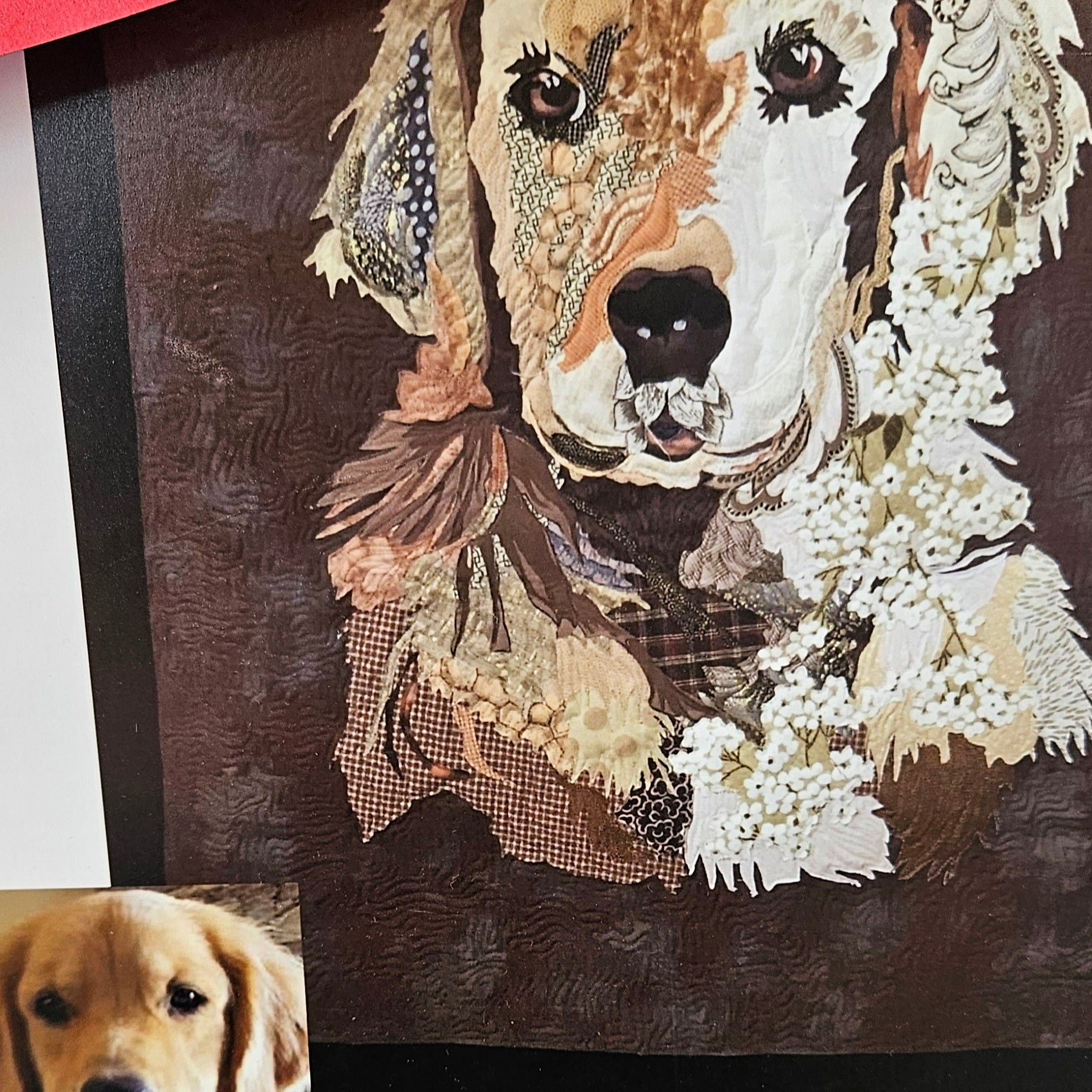Portrait Collage Quilting (pets or people) May 15 and 22 10-1pm