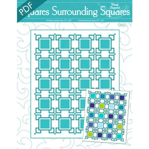 Square Surrounding Squares Quilt Pattern